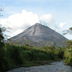 Spectacular view of the Arenal Volcano in the Northern Plains of Costa Rica