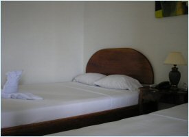 Simple yet comfortable rooms at Arenal Jireh