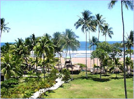 The beachfront property has the best location in Jaco