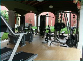 Casa Conde has a Gym available for guests