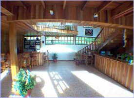 Reception area of the De Lucia Inn