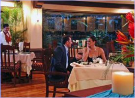 Dining is always a pleasure at the Cariari Hotel in Costa Rica