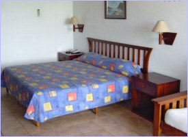 Rooms at Ecoplaya Hotel in Costa Rica