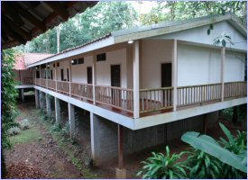 Rooms at El Bambú Hotel in Costa Rica