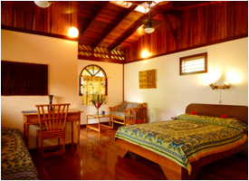 Comfortable rooms at El Encanto Inn, Costa Rica