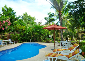 Swimming pool at El Encanto Inn