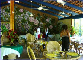 Restaurant at the Giardini di Papagayo Hotel in Costa Rica