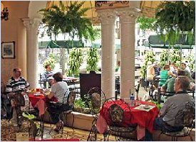 Restaurant at the Gran Hotel Costa Rica in downtown San Jose