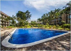 The swimmnig pool to relax while you stay in Costa Rica