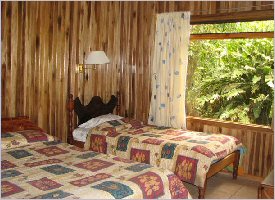 Rooms at Los Pinos Hotel in Monteverde
