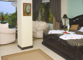 Rooms at La Mansion Inn in Manuel Antonio in Costa Rica