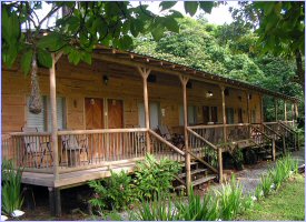 Monkeys Lodge in Tortuguero, Costa Rica