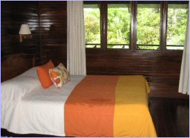 Rooms at the Monkeys Lodge in Tortuguero