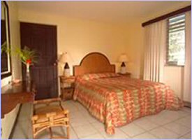 Rooms at the Pueblo Dorado Hotel in Tamarindo