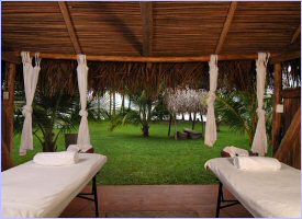 Massages are available at Punta Islita