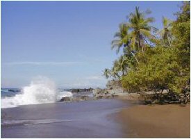 Beaches in Corcovado, natural seclusion