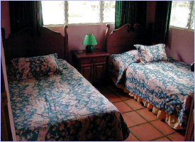 Rooms in the Rancho Casa Grande in Quepos