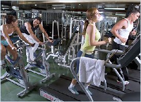 Full Gym at the San Jose Palacio Hotel in Costa Rica