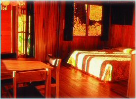 Rooms at the Sapor Dorado Hotel in Costa Rica