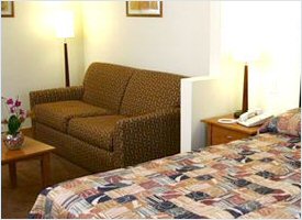 Rooms at the Sleep Inn Hotel in San Jose