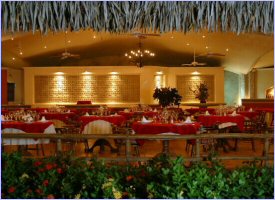 Spacious restaurant to enjoy the local and international cuisine