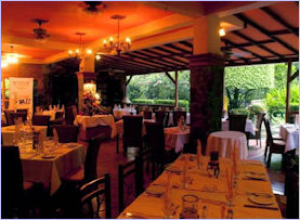Restaurant at Villa del Sueno in Guanacaste, Costa Rica