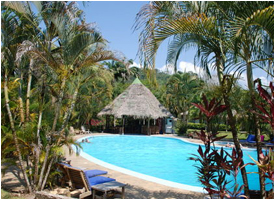 Swimming pool at Hotel Villas Rio Mar