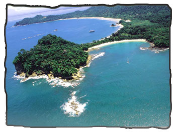Punta Catedral at the Manuel Antonio National Park, Mid Pacific, Costa Rica