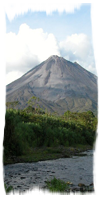 View of the Arenal Vocano during the Quick Getaway to Costa Rica package!