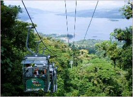 The Sky Tram will take you to the view spot and begining of our adventure