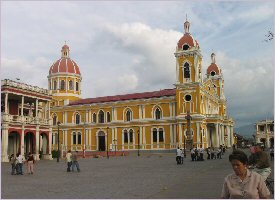 The church of Granada, Nicaragua