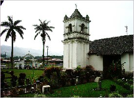 The Orosi church in Costa Rica