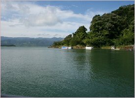 The Arenal Lake in Costa Rica