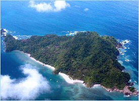 The Tortuga Island in Costa Rica