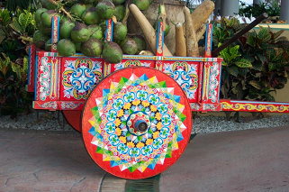 Costa Rica's oxcart symbol of handcrafts