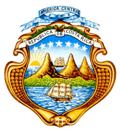 Costa Rica's National Shield - Emblem 