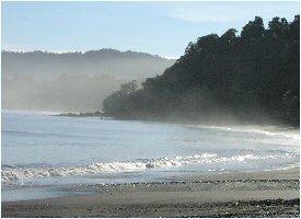 Virgin beaches of the Protected Corcovado National Park