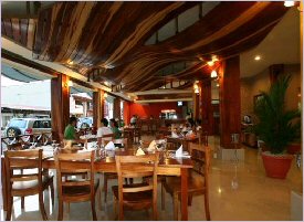 Restaurant at La Fortuna Hotel in Costa Rica