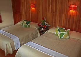 Rooms are tastefully decorated and kept in the Monteverde Country Lodge