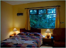 Rooms at the Poco a Poco Hotel in Costa Rica