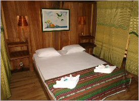Rooms at the Villa Baula Hotel in Nicoya