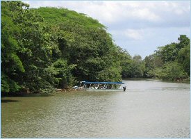 Boat ride in Cano Negro in Costa Rica