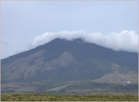 The Miravalles Volcano in Costa Rica