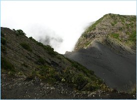 The Irazu Volcano National Park