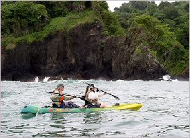Kayaking in Manuel Antonio, Costa Rica