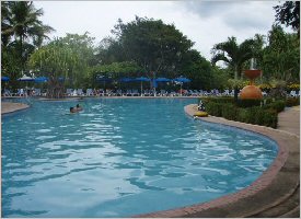 Swimming pool at the Punta Leons Resort in Costa Rica