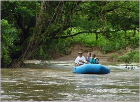 The river provides excellent opportunities to sopt wildlife