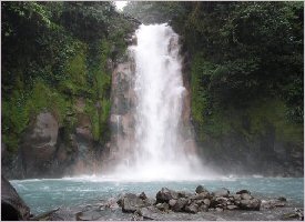 Waterfall in the Tenorio area