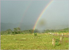 Magnificent views from the ranch where the tour starts