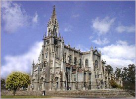 The church of Coronado in Costa Rica